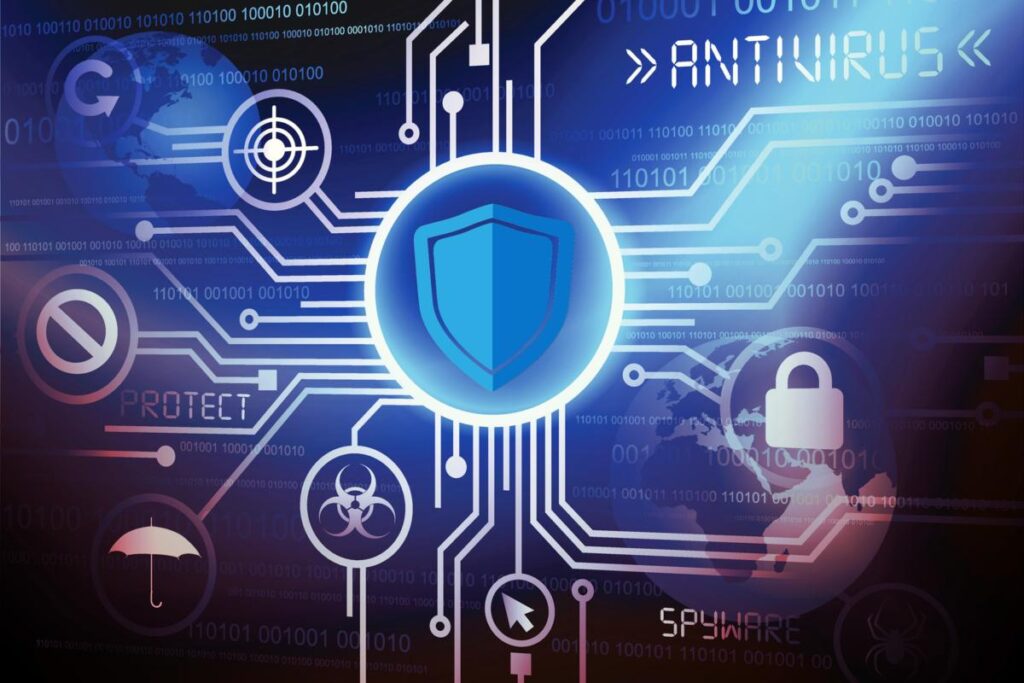 Antivirus integrated in the DMS