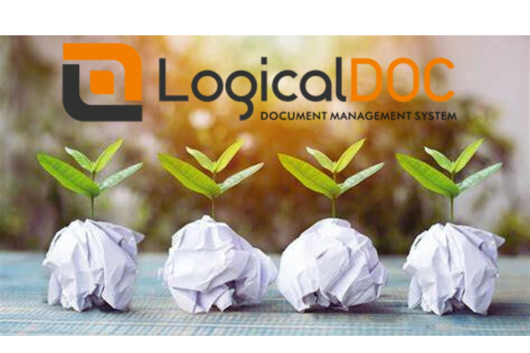 Green office using cloud-based document management to support ESG goals